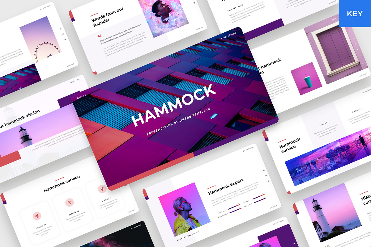 Hammock - Business Keynote, a Presentation Template by BeadyLab (Photo 1 of 6)
