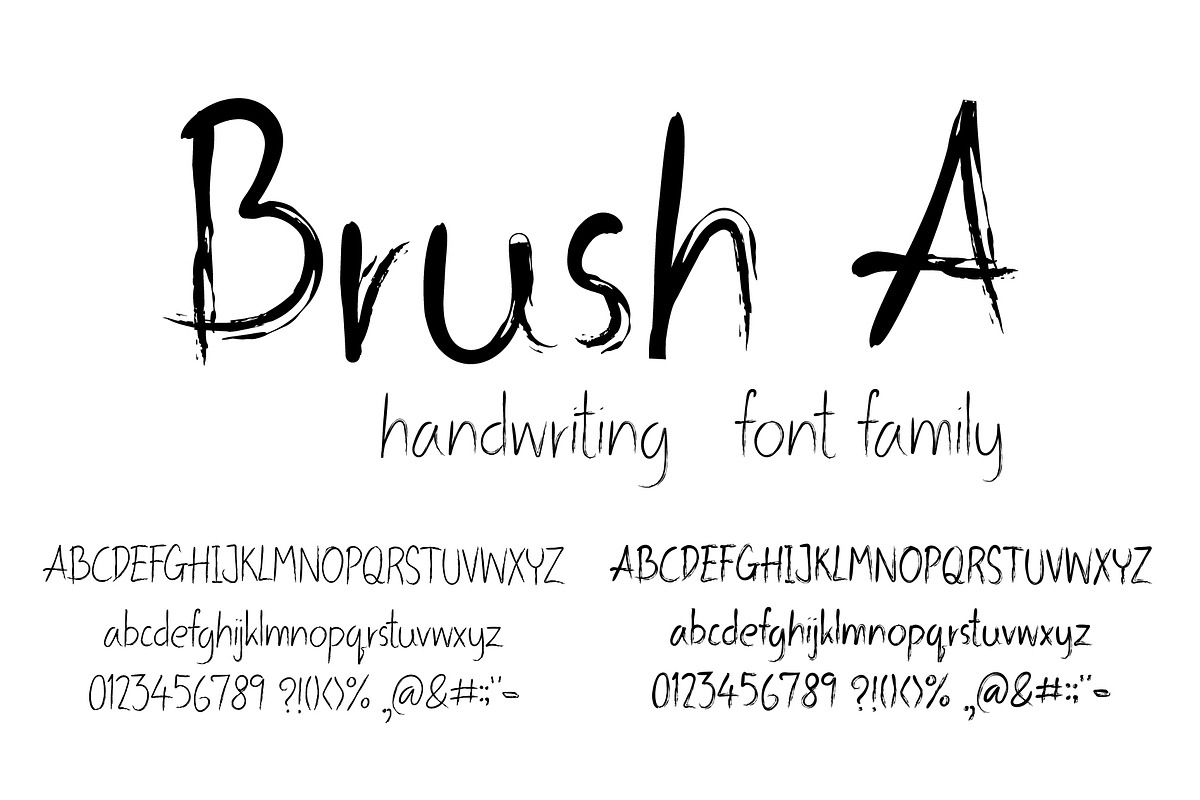 Handwritten Font Bundle preview 7