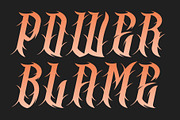 CS Wraith – Black Metal Font, a Blackletter Font by Craft Supply Co. (Thumbnail 2 of 8)