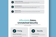 Corporate Landing Page Design, a Landing Page Template by CreativeShaper (Thumbnail 5 of 6)