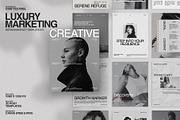 Business Instagram Post Template Kit, a Social Media Template by Crafted Pixel (Thumbnail 1 of 9)
