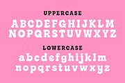 RETRO DJADOEL – Chunky Retro Display, a Serif Font by decographstud (Thumbnail 6 of 7)