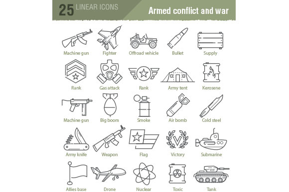 100 Military And Army Icons