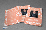 Funeral Program Template Printable, a Brochure Template by Madhabi Studio (Thumbnail 1 of 5)