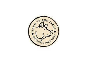 Pig Farms Logo Design, a Branding & Logo Template by AlvinStd