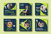 Creative Workshop Promo Social Media, a Social Media Template by MightyDesign (Thumbnail 1 of 8)