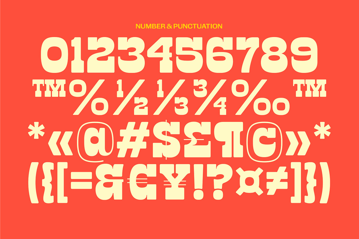 TNSC Rustle Desert - Slab Serif, a Slab Serif Font by The Native Saint Club (Photo 11 of 16)