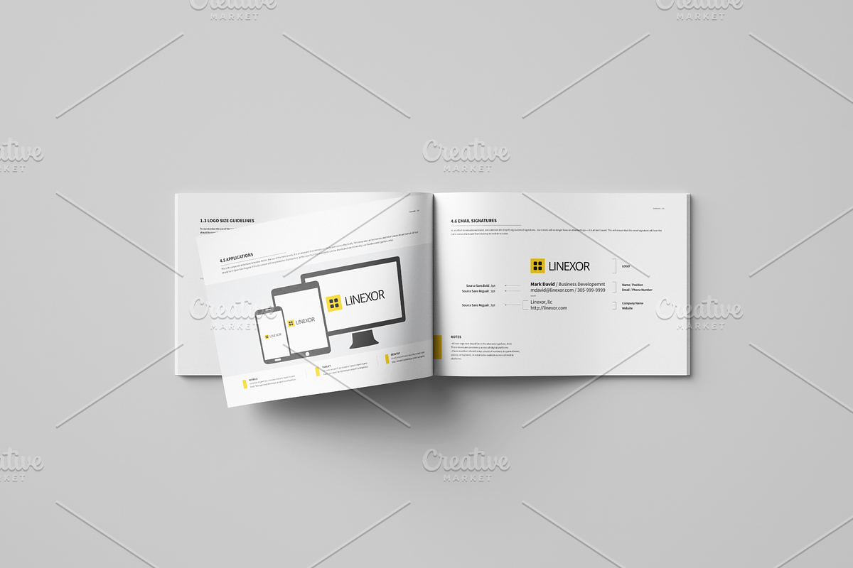 Brand Manual Bundle - 116 Page - 50%, a Brochure Template by Mastergfx (Photo 76 of 84)