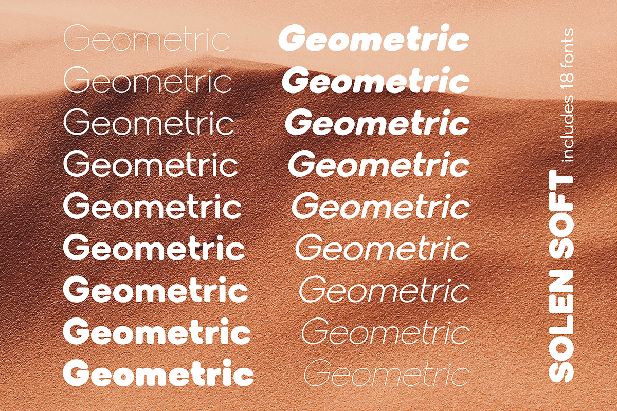 Solen Soft, a Sans Serif Font by Larin Type Co. (Photo 3 of 15)