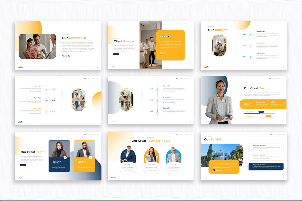 Real Estate Presentation Template, a Presentation Template by SlideStack (Photo 2 of 5)