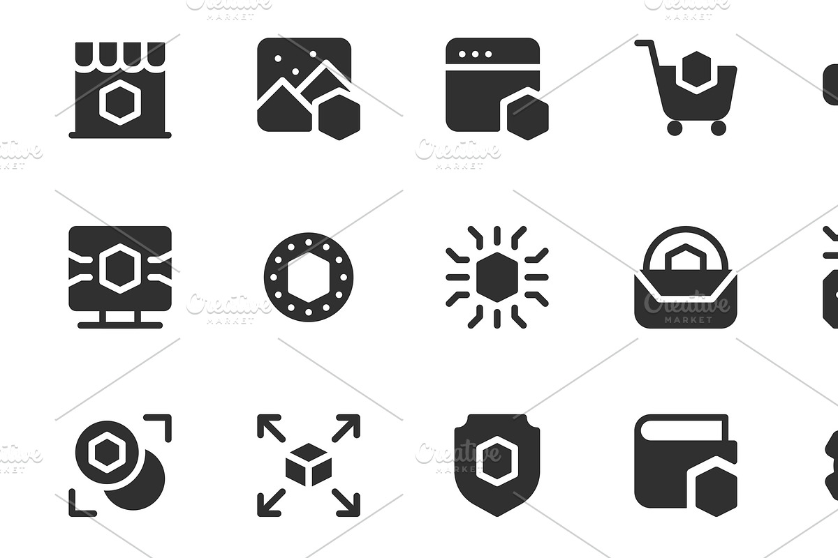 300 Glyph Essential Icons, a Solid Icon by alexdndz (Photo 16 of 21)