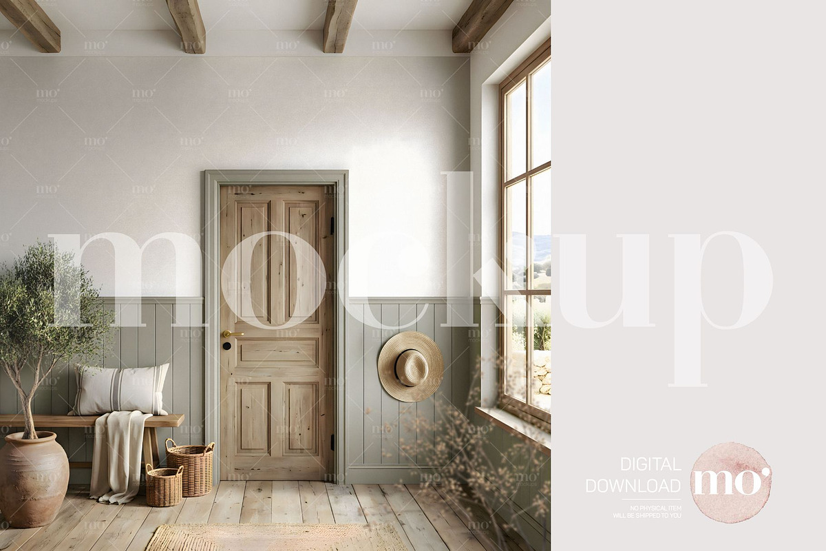 Entryway Wallpaper Mockup, a Product Mockup by MoMockups (Photo 2 of 4)