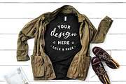 T-Shirt Mockup Bundle Bella Canvas, a Shirt Mockup by lock and page (Thumbnail 37 of 71)