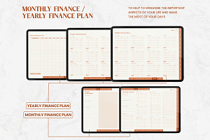 Digital Planner With Stickers,Covers