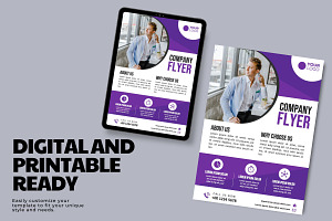 Creative Company Flyer Template
