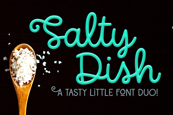 Salty Dish Font Duo