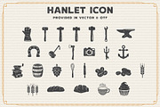 Hanleth vintage font duo, a Sans Serif Font by great19 (Thumbnail 8 of 15)
