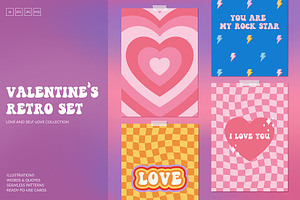 Retro Love: Valentine's Day Set