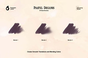Pastel Dreams Photoshop Brushes, a Brush Add-On by brushapes.com (Thumbnail 6 of 10)