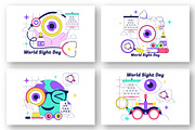 10 World Sight Day Illustration, a Healthcare Illustration by denayunebgt (Thumbnail 3 of 4)
