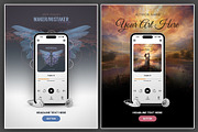 Audiobook Mockup PSD Template, an iPhone Mockup by Jeff Finley (Thumbnail 3 of 4)