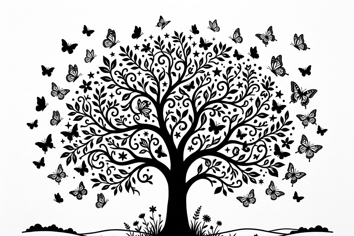 Elegant dream tree silhouette design, a Healthcare Illustration by Amazin_art (Photo 19 of 49)