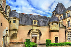 Toussaint Abbey of Angers, France, an Architecture Photo by Leonid Andronov