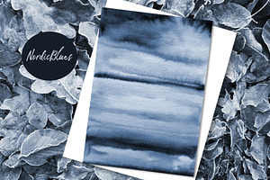 NordicBlues Watercolor Pack