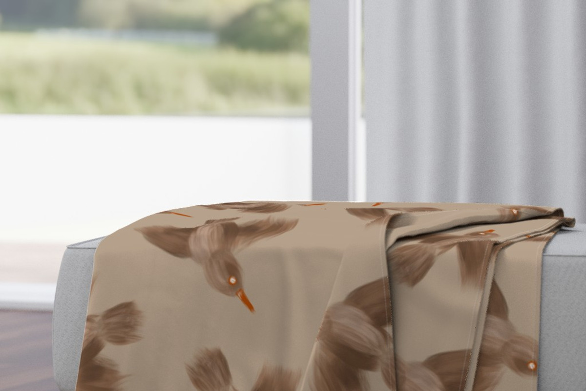 Birds motifs brown tones, a Pattern Graphic by Nocito Design (Photo 6 of 6)