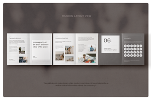 Luxury Brand Guideline Template