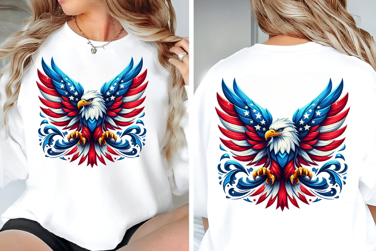 American Patriotic Eagle 4th of July, an Illustration by Designworld (Photo 4 of 7)