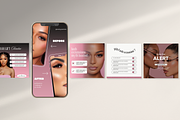 Lash Technician Instagram Template, a Social Media Template by My Template Studio (Thumbnail 12 of 21)