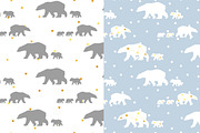northern constellation bears, a Pattern Graphic by Vavavka (Thumbnail 6 of 9)