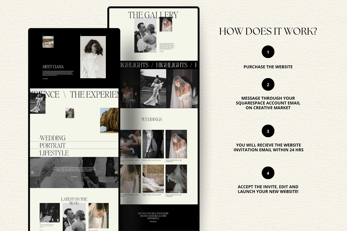 Squarespace 7.1 Website Template, a Squarespace Template by Row Creative (Photo 2 of 10)