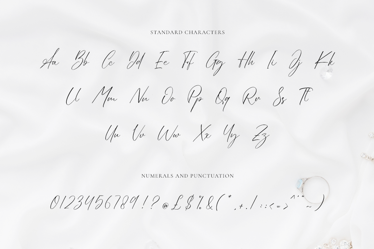 Homistorya - Wedding Font, a Script Font by RockboyStd (Photo 10 of 12)