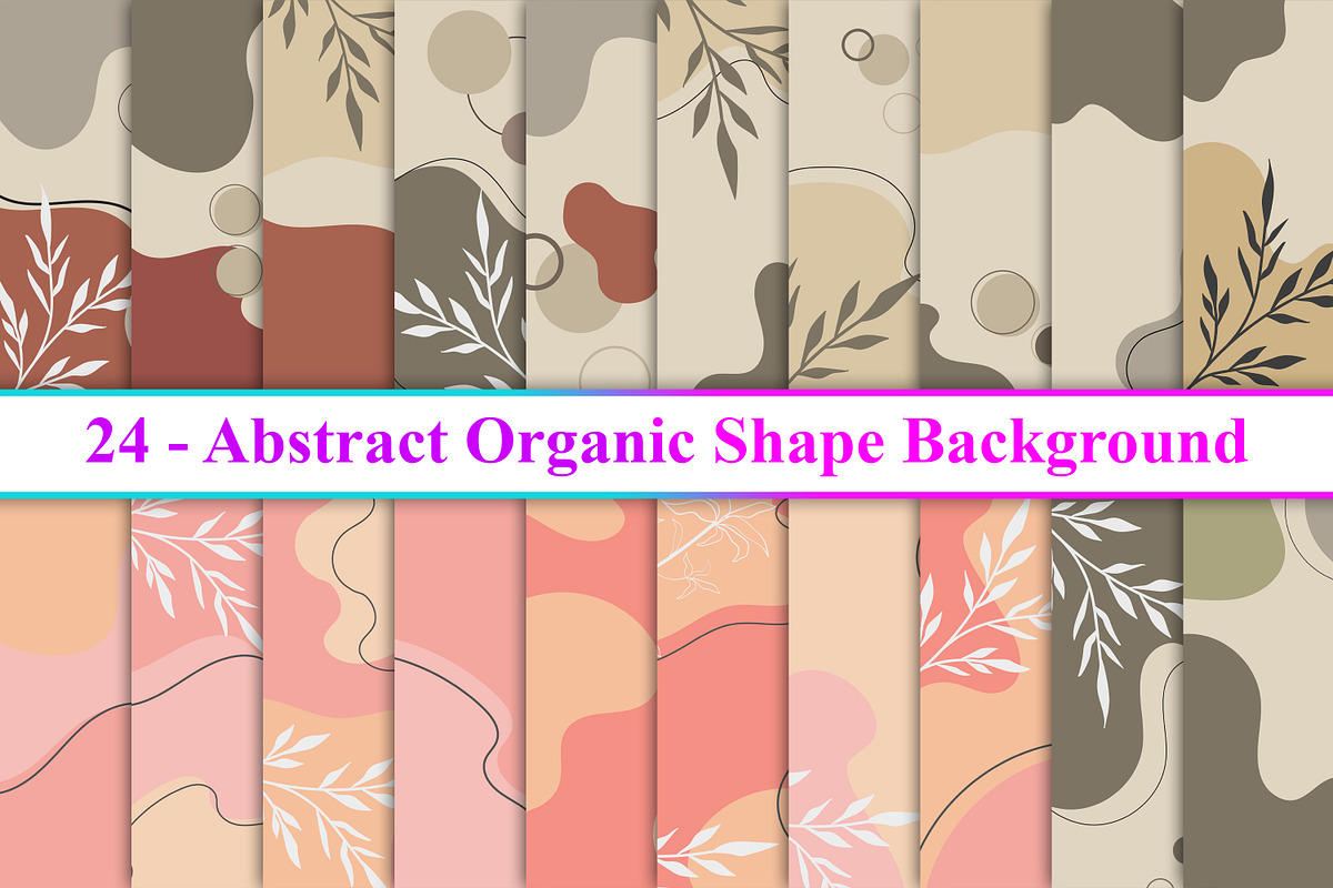 Abstract Organic Shape Background, a Decorative Illustration by Digital Studio (Photo 1 of 3)