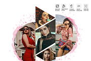 Collage Photo Frame Design Bundle, a Print Template by MRI STUDIO (Thumbnail 15 of 52)
