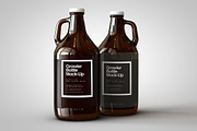 Growler Beer Bottle Mock-Up, a Household Mockup by TSOBG (Thumbnail 29 of 33)