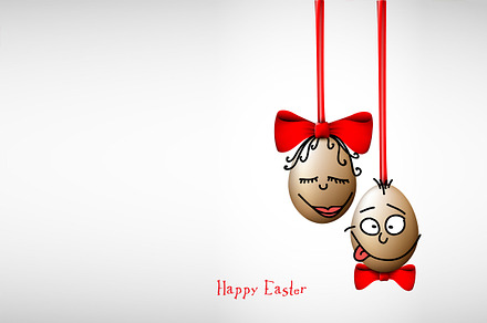 Happy Easter Funny Card, a Card Template by Orson