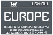 Battle Ground font, a Font by weknow (Thumbnail 5 of 5)
