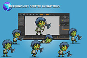 Anime Zombie, an Illustration by tokegameart (Thumbnail 2 of 4)