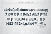 Archive Chased Black, a Blackletter Font by Archive Type Fonts (Thumbnail 3 of 3)