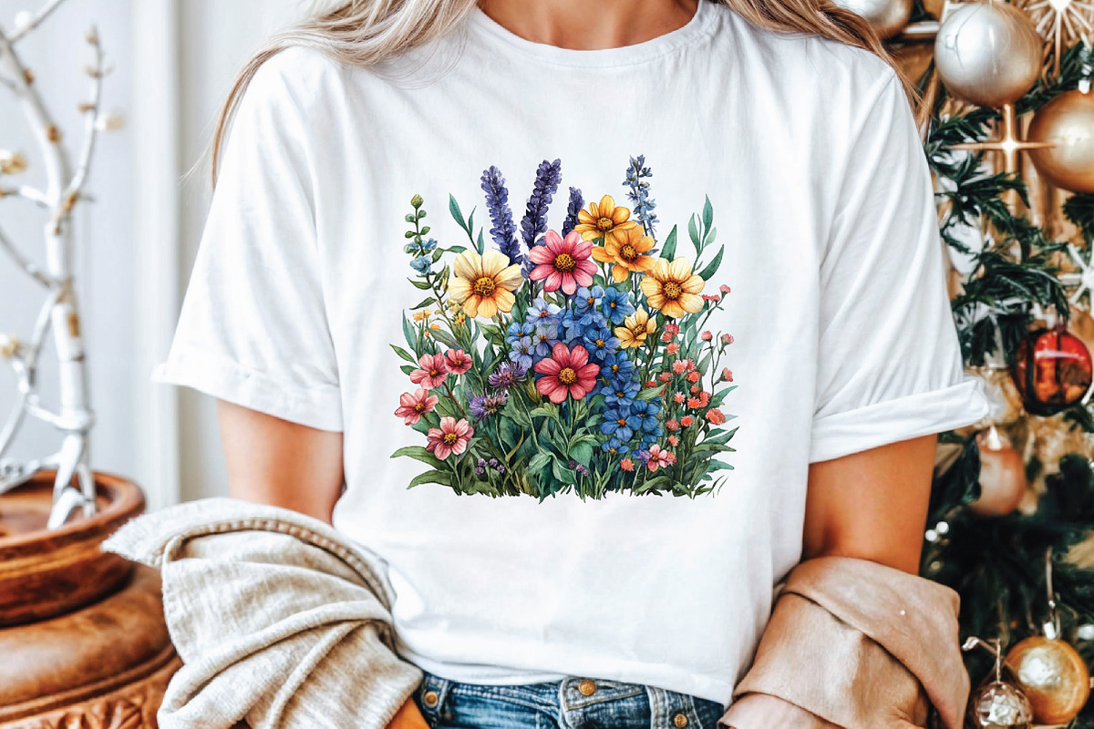 Gardening Watercolor Sublimation Cli, an Illustration by Libby Wishes (Photo 4 of 9)