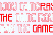 SkyBoxed - Futuristic Display Fonts, a Font by Namara Creative Studio (Thumbnail 3 of 9)