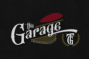 Justile + Extra Logos Template, a Blackletter Font by McJer.Studio (Thumbnail 6 of 11)