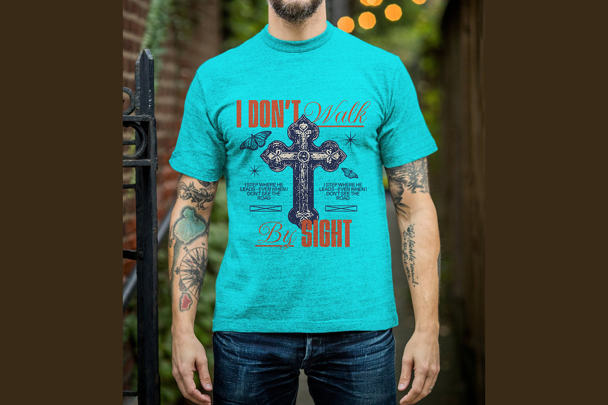 Faith Bible Verse Digital Design, a Graphic by Vector Portal (Photo 3 of 5)