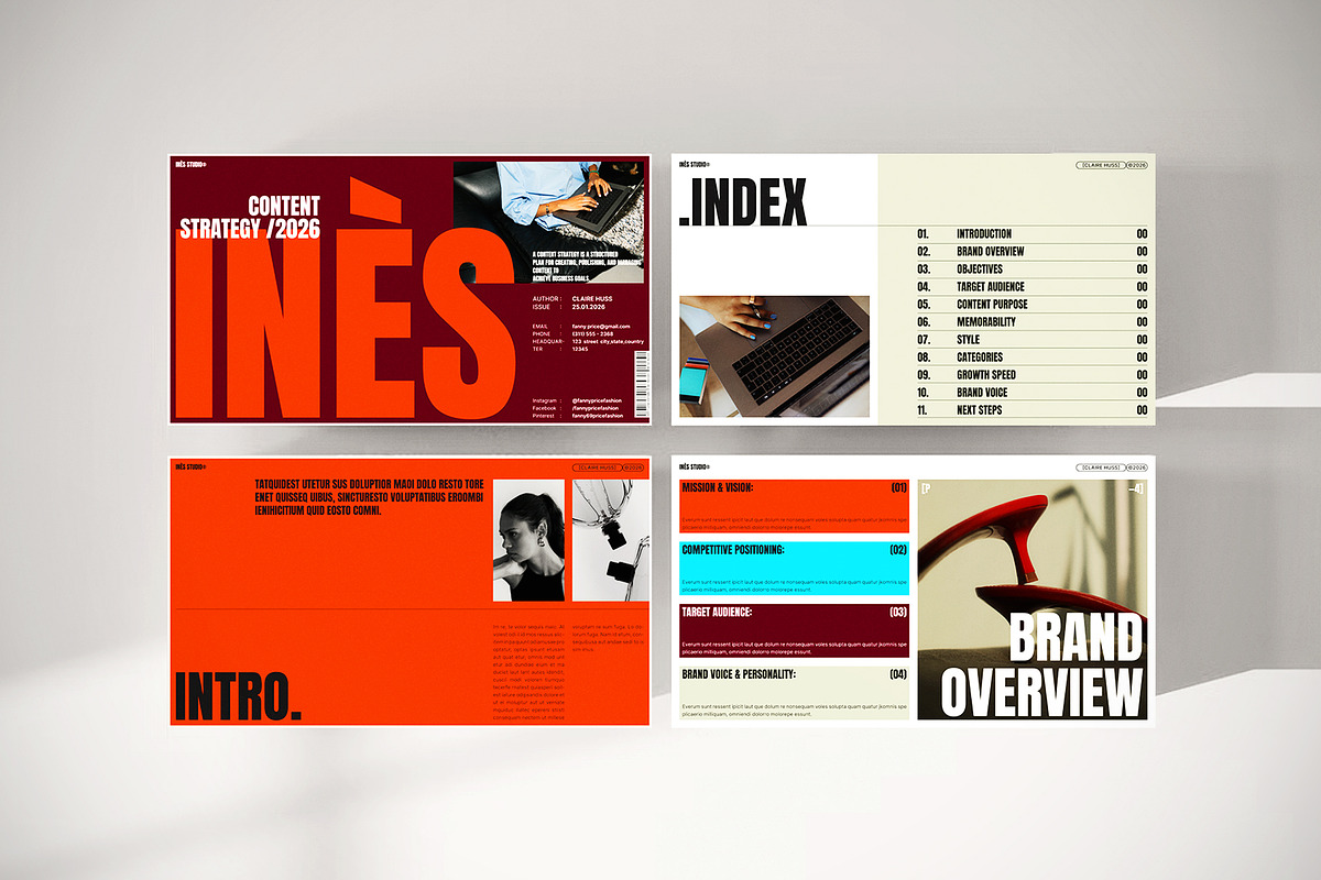 Content Strategy Presentation, a Presentation Template by ArtisanaAura (Photo 9 of 14)