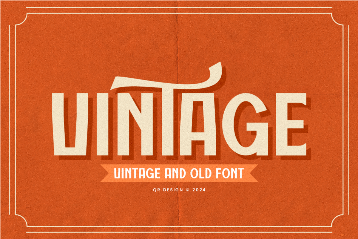 Retrolef - Vintage & 1980s Font, a Sans Serif Font by QR Design Studio