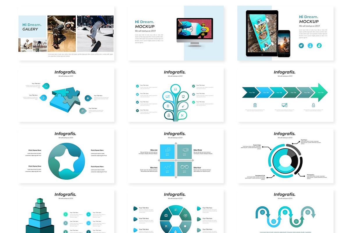 Dream - Powerpoint Template, a Presentation Template by AQR Studio