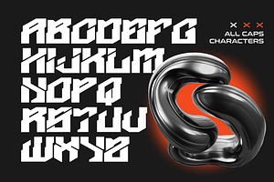 Overthing - Technocyber Font